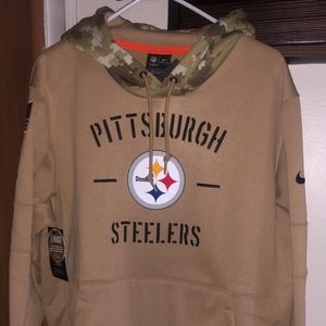 NWT Nike Salute to Service Steelers Hoodie